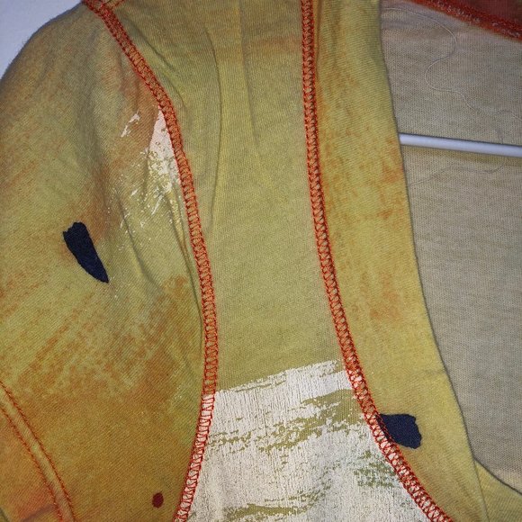 Printed Scoop Neck T-shirt - Picture 4 of 6